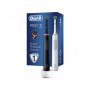 Oral-B | Pro3 3900 Cross Action | Electric Toothbrush | Rechargeable | For adults | ml | Number of heads | Black and White | Num - 3